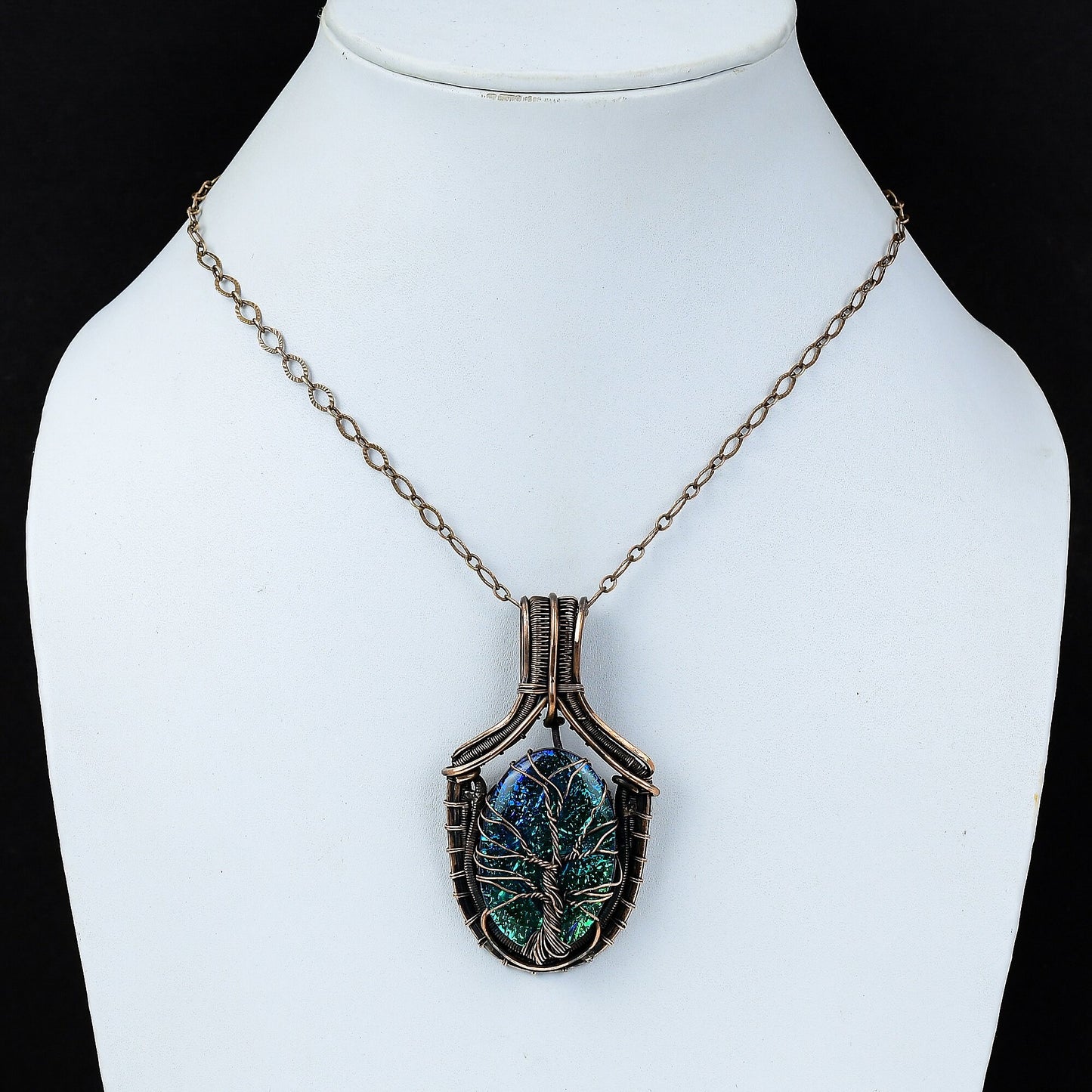 Blue Opal Gemstone Pendant