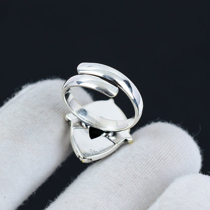 Black Onyx Gemstone Ring