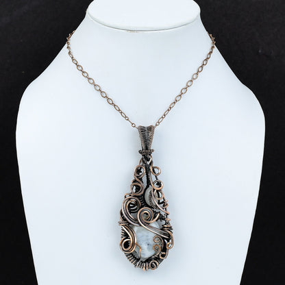 Rainbow Moonstone Gemstone Pendant