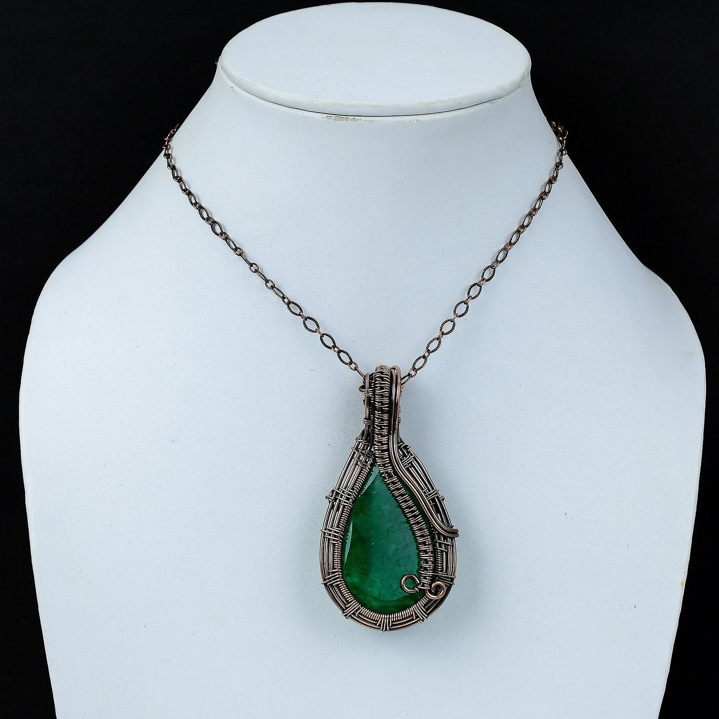 Green Zambian Emerald Gemstone Pendant
