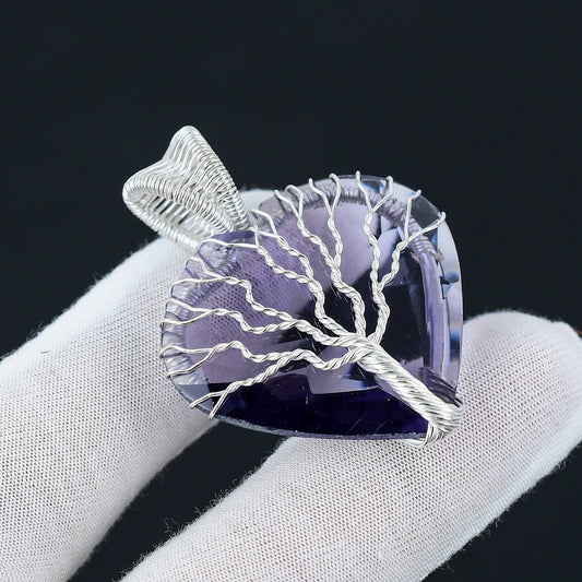 Purple Amethyst Gemstone Pendant