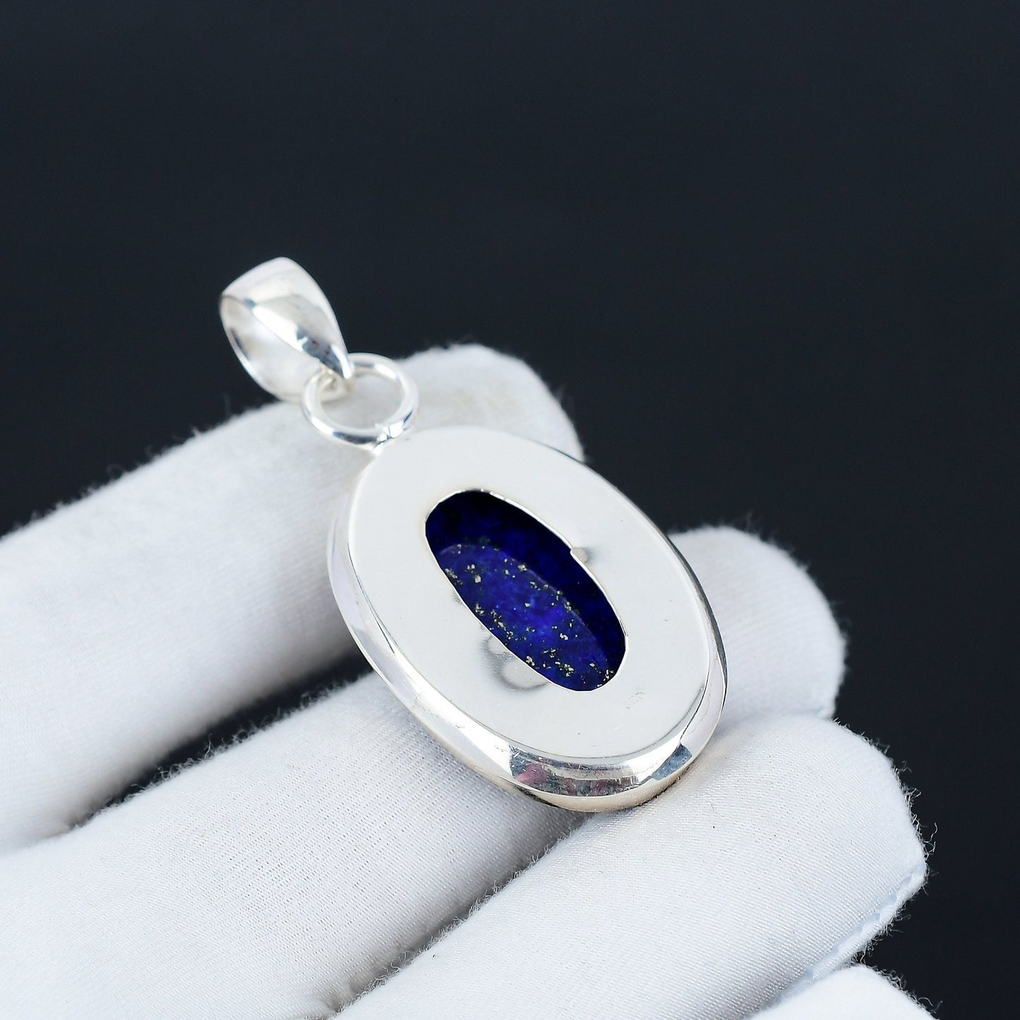 Blue Lapis Lazuli Gemstone Pendant