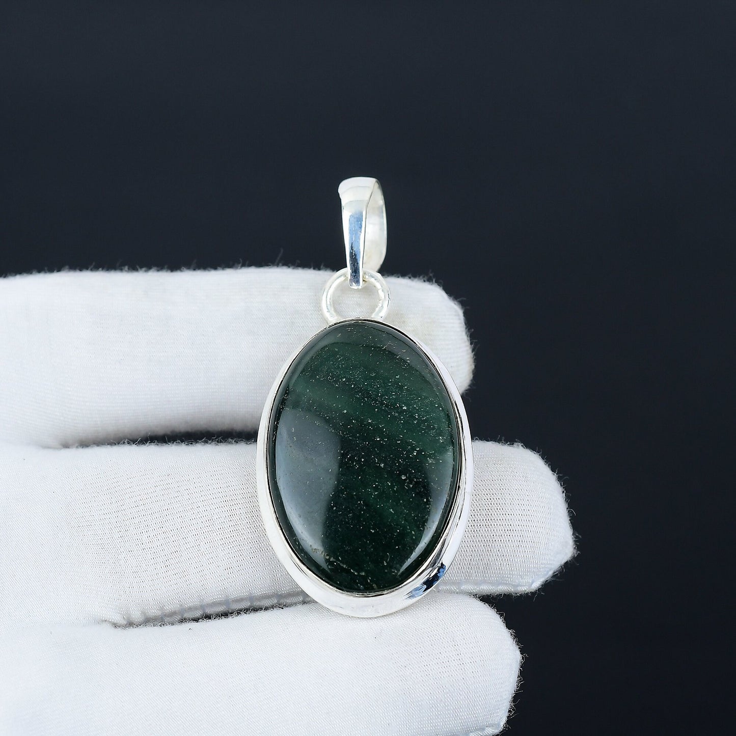 Green Aventurine Gemstone Pendant