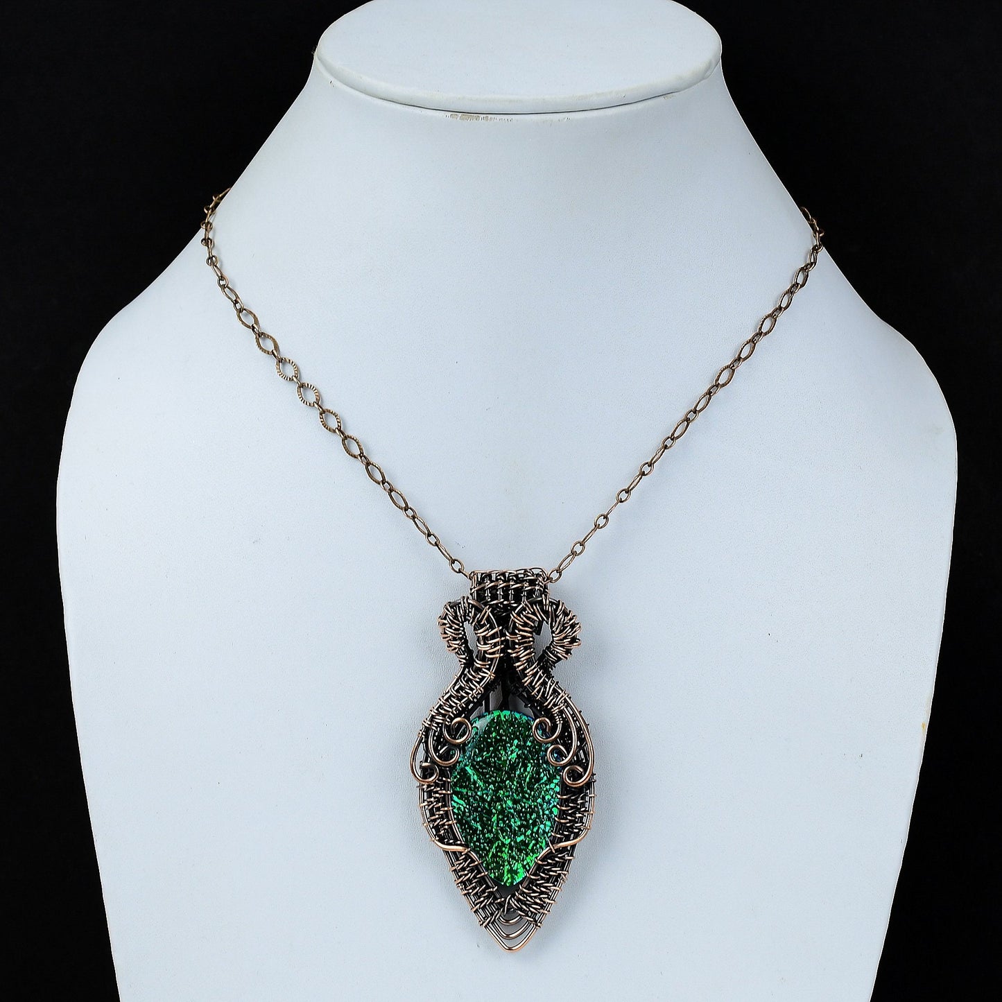 Blue Opal Gemstone Pendant