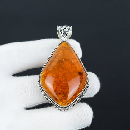 Amber Gemstone Pendant