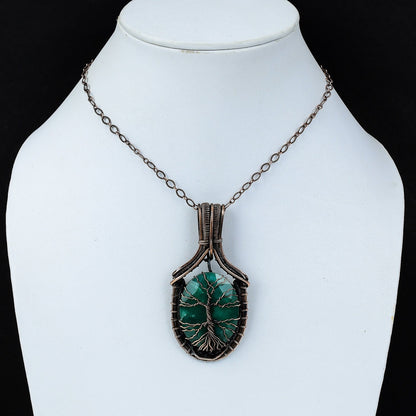 Green Emerald Gemstone Pendant