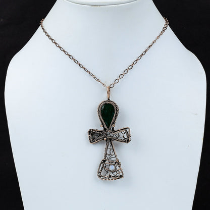 Green Emerald Gemstone Pendant