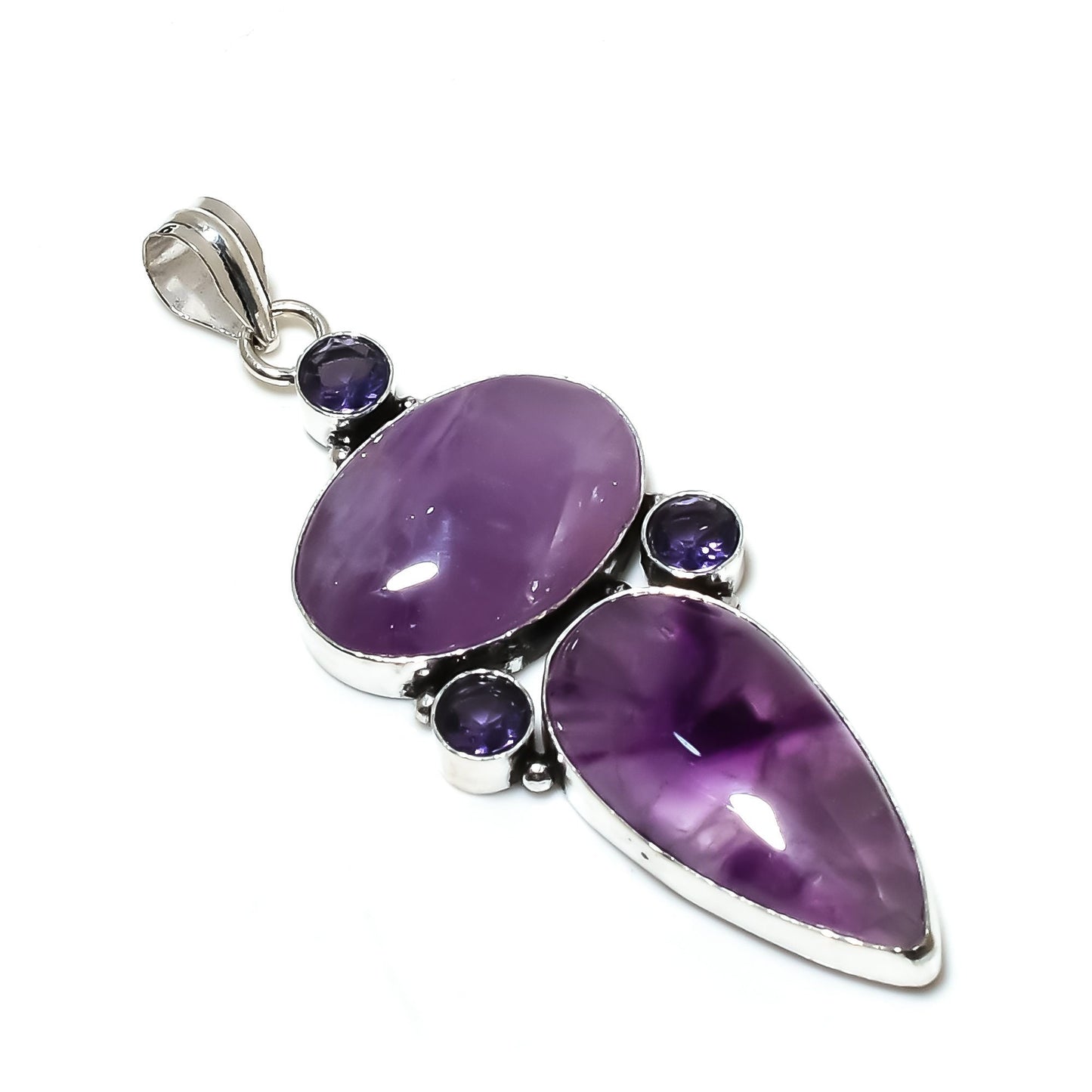 Purple Amethyst Gemstone Pendant