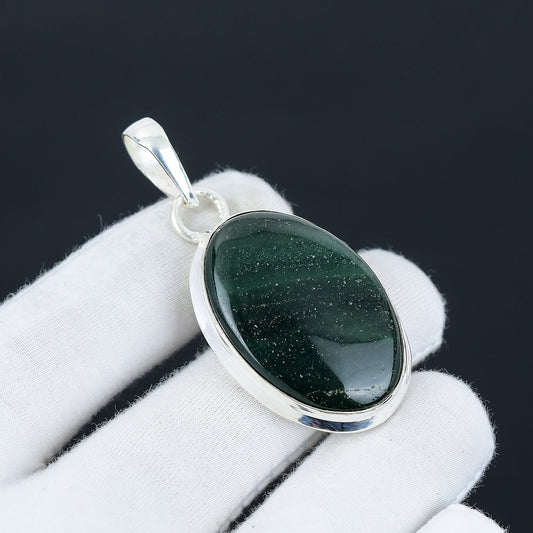 Green Aventurine Gemstone Pendant