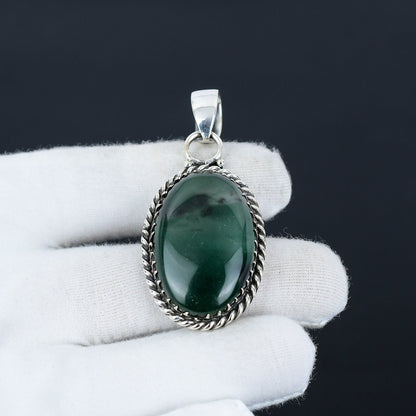 Green Aventurine Gemstone Pendant