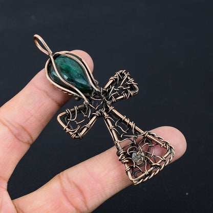 Green Emerald Gemstone Pendant
