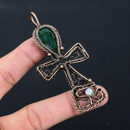 Green Emerald Gemstone Pendant