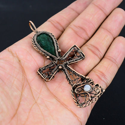 Green Emerald Gemstone Pendant