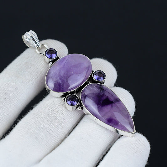 Purple Amethyst Gemstone Pendant