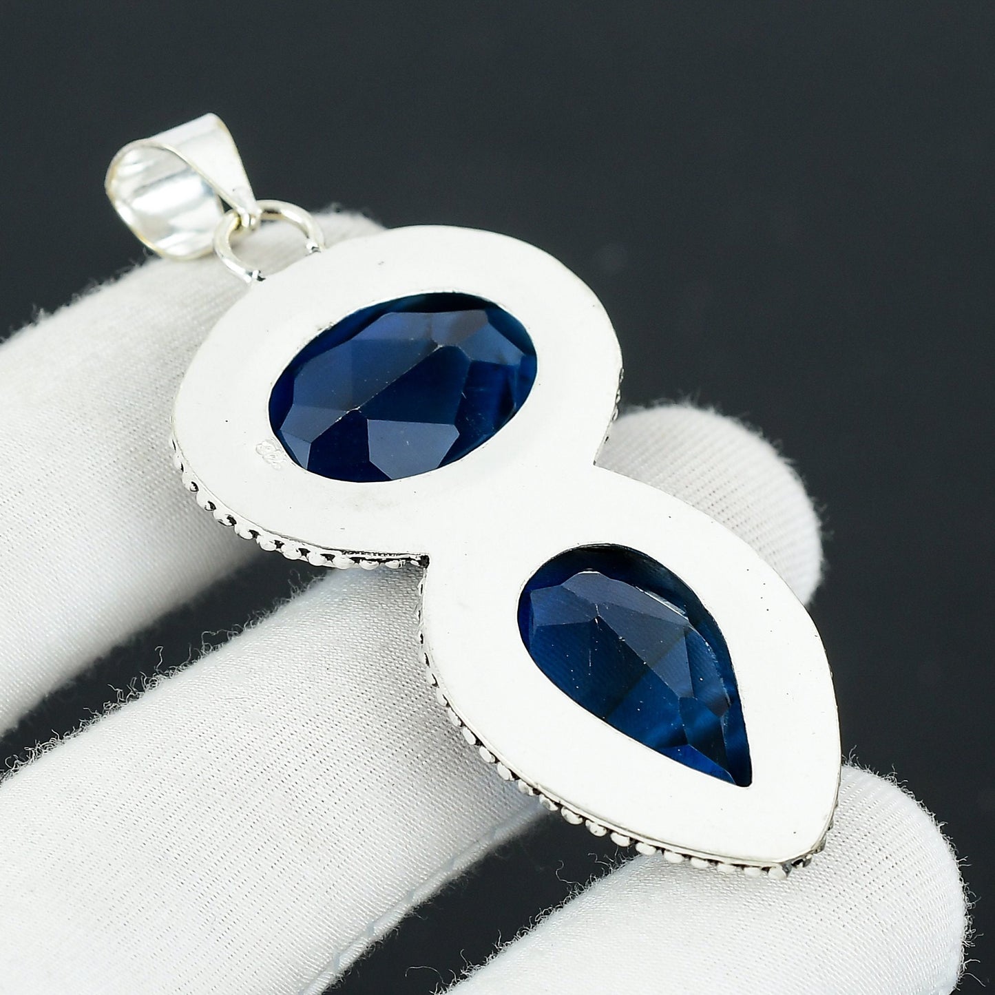 Blue Sapphire Gemstone Pendant