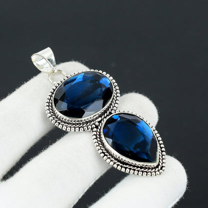 Blue Sapphire Gemstone Pendant