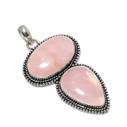 Rose Quartz Gemstone Pendant