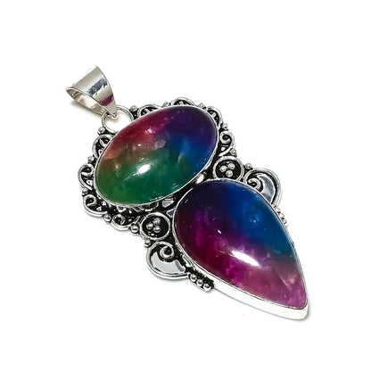 Rainbow Solar Quartz Gemstone Pendant