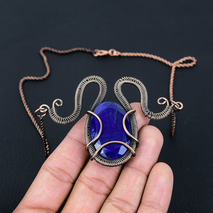 Blue Sapphire Gemstone Pendant