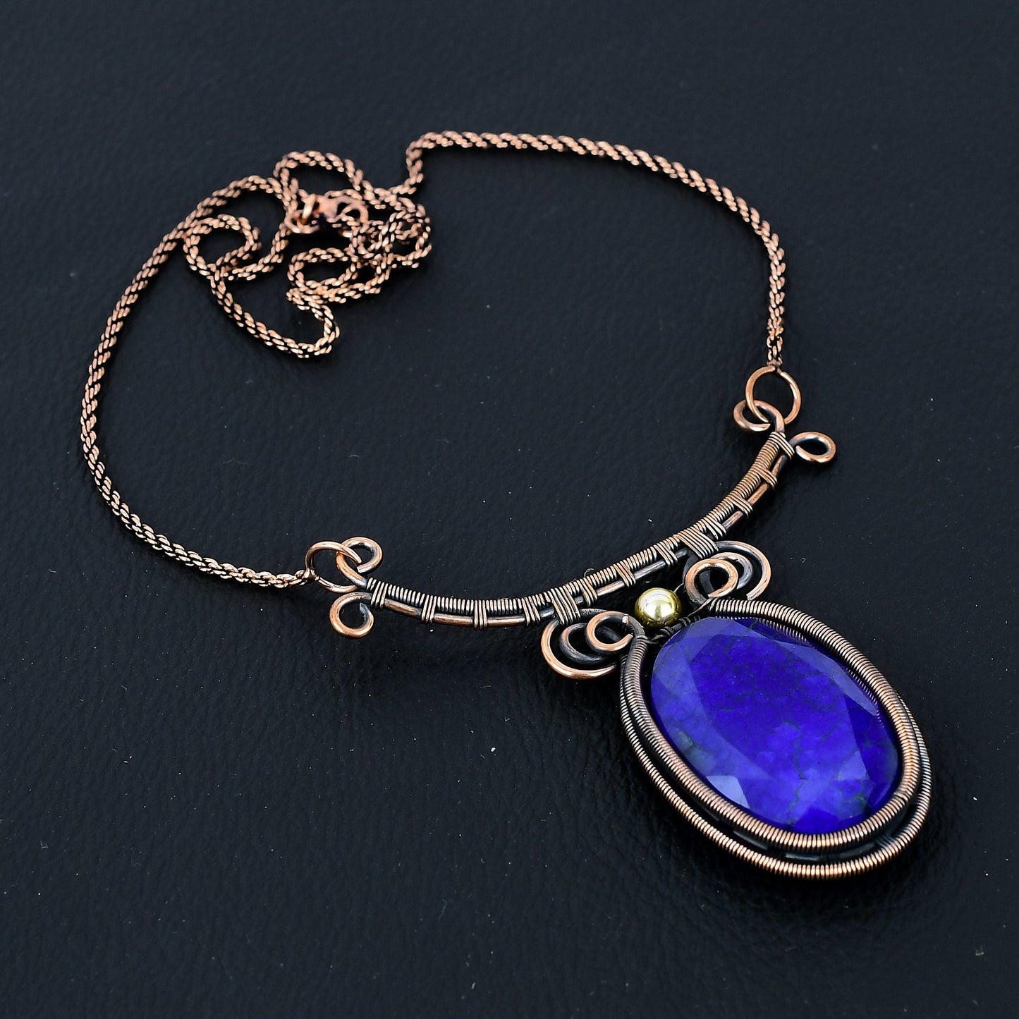 Blue Sapphire Gemstone Pendant