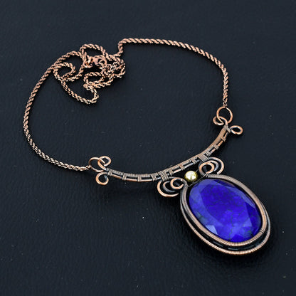 Blue Sapphire Gemstone Pendant