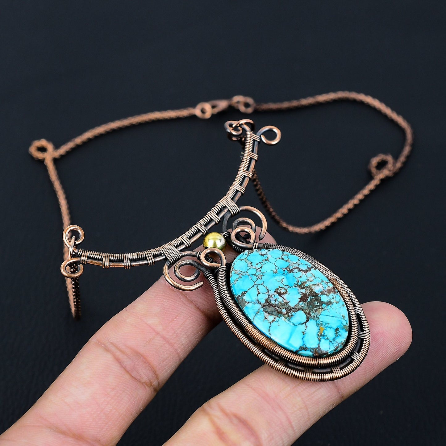 Turquoise Gemstone Pendant