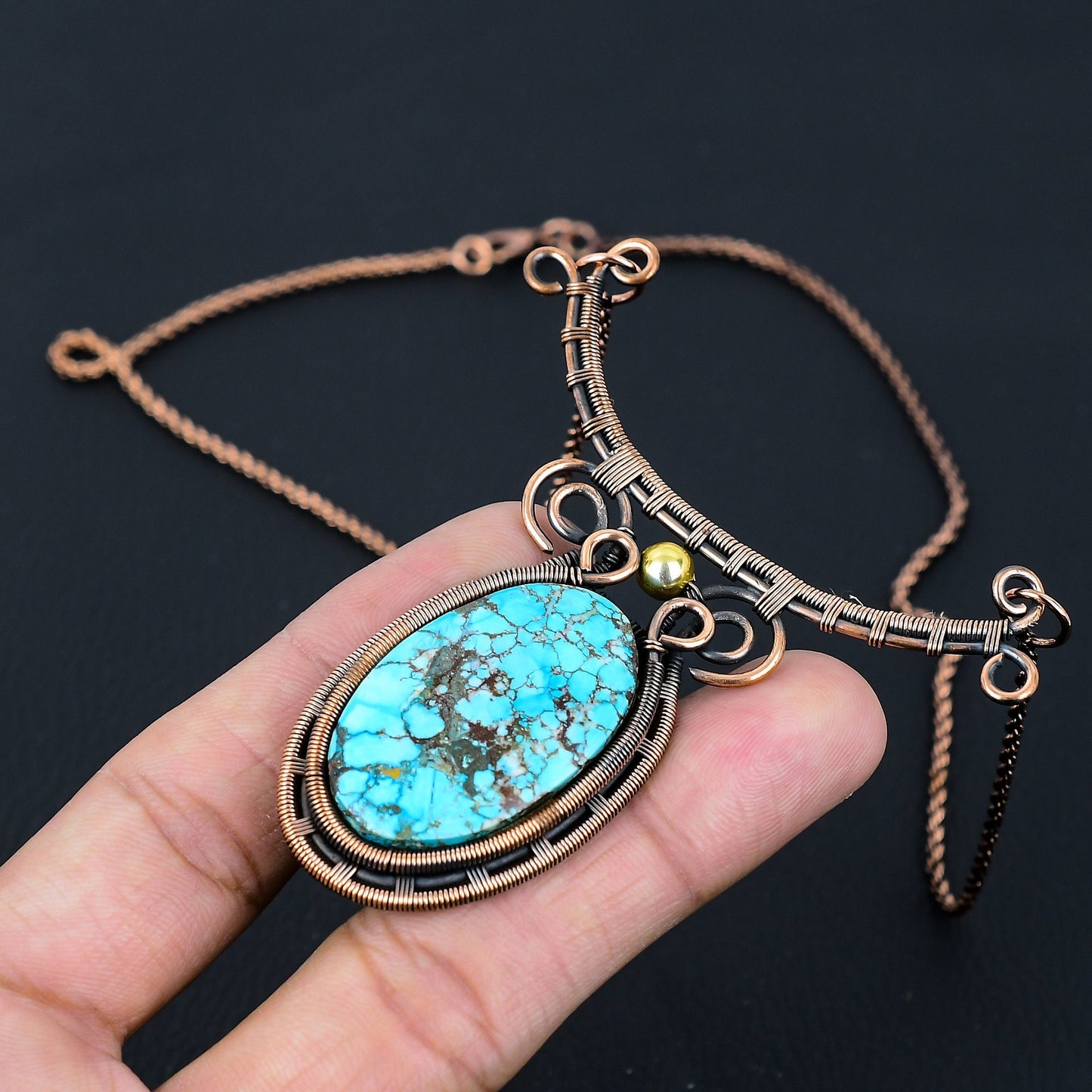Turquoise Gemstone Pendant