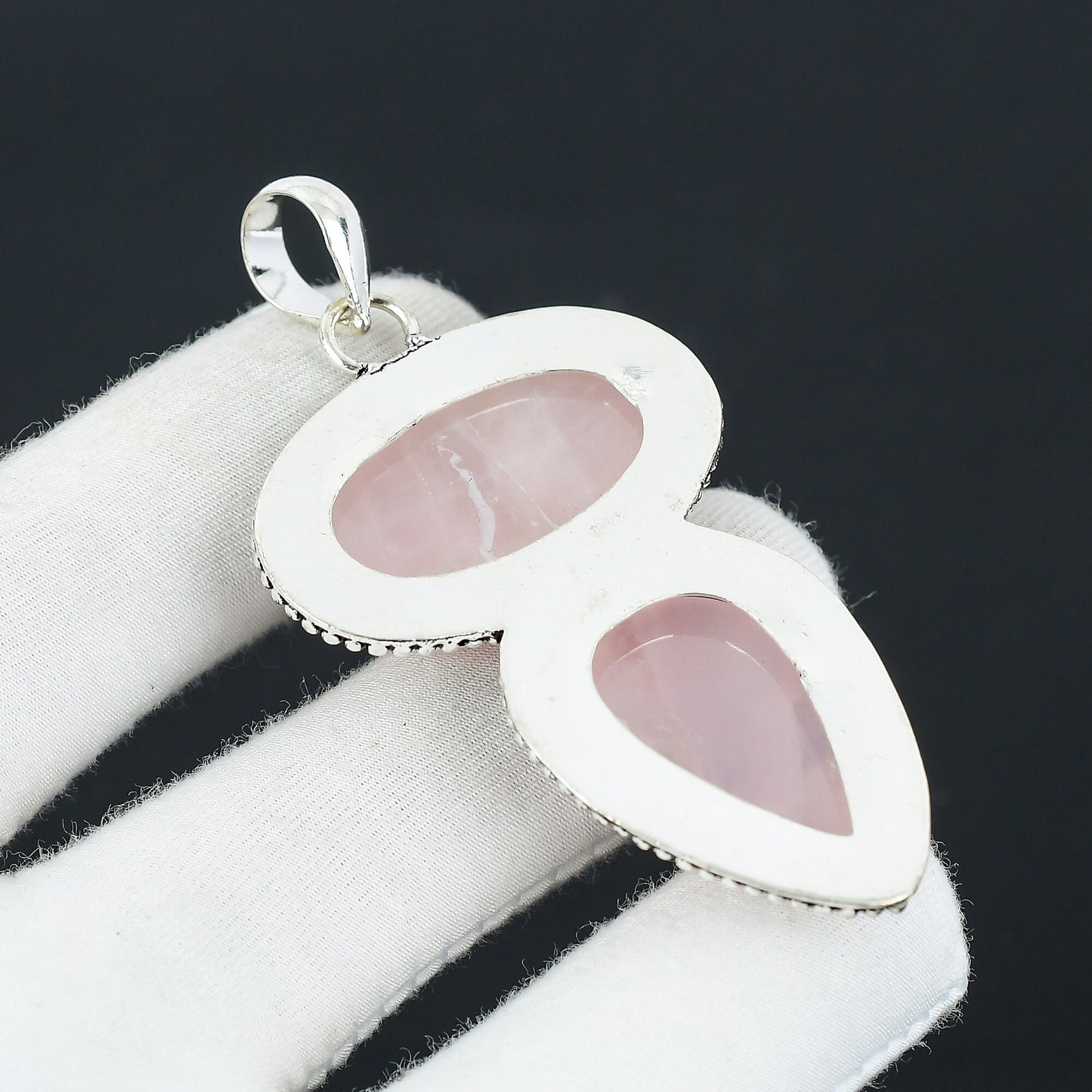 Rose Quartz Gemstone Pendant