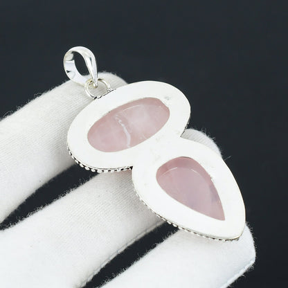 Rose Quartz Gemstone Pendant