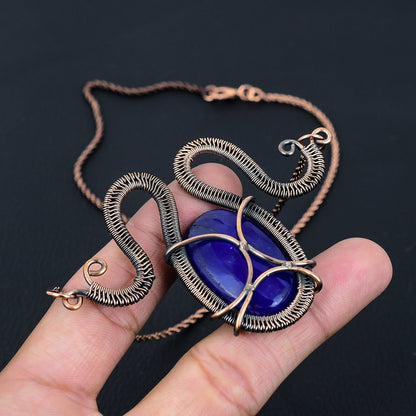 Blue Sapphire Gemstone Pendant