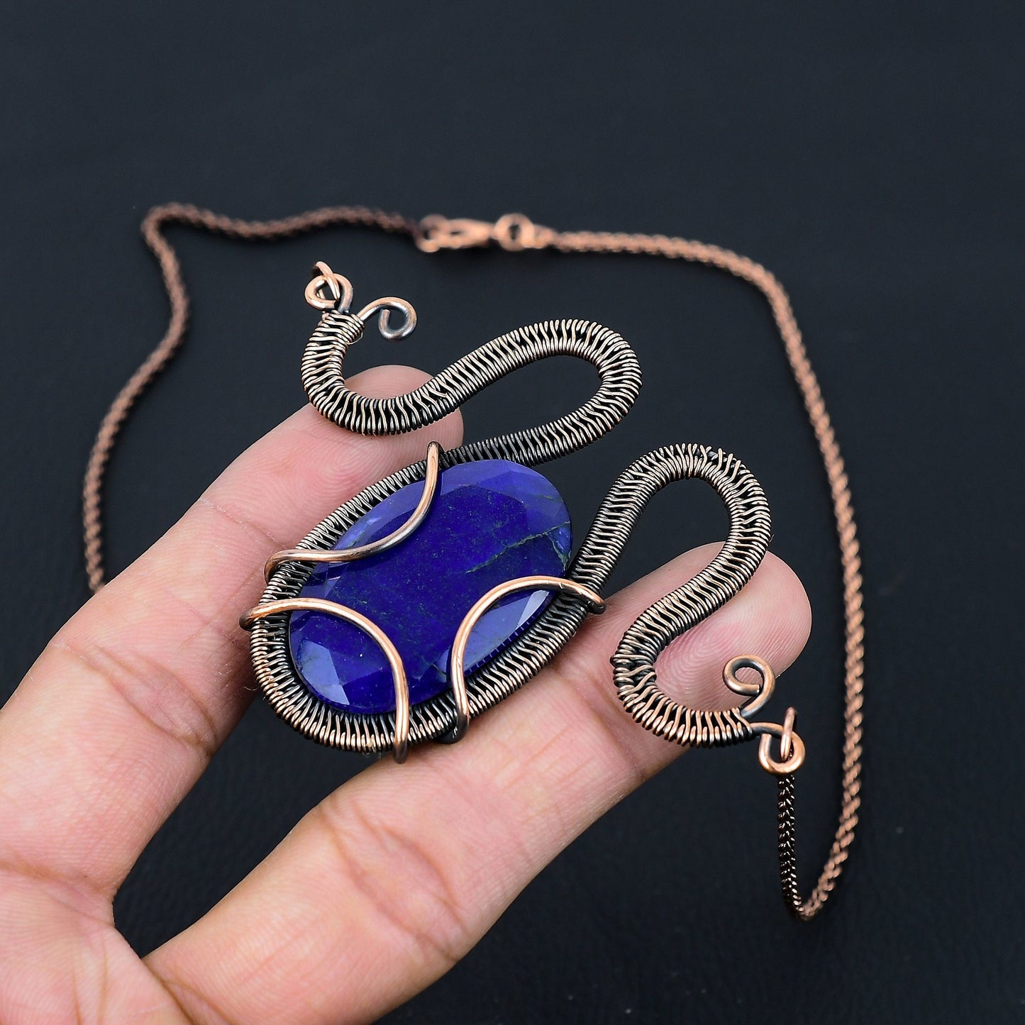 Blue Sapphire Gemstone Pendant