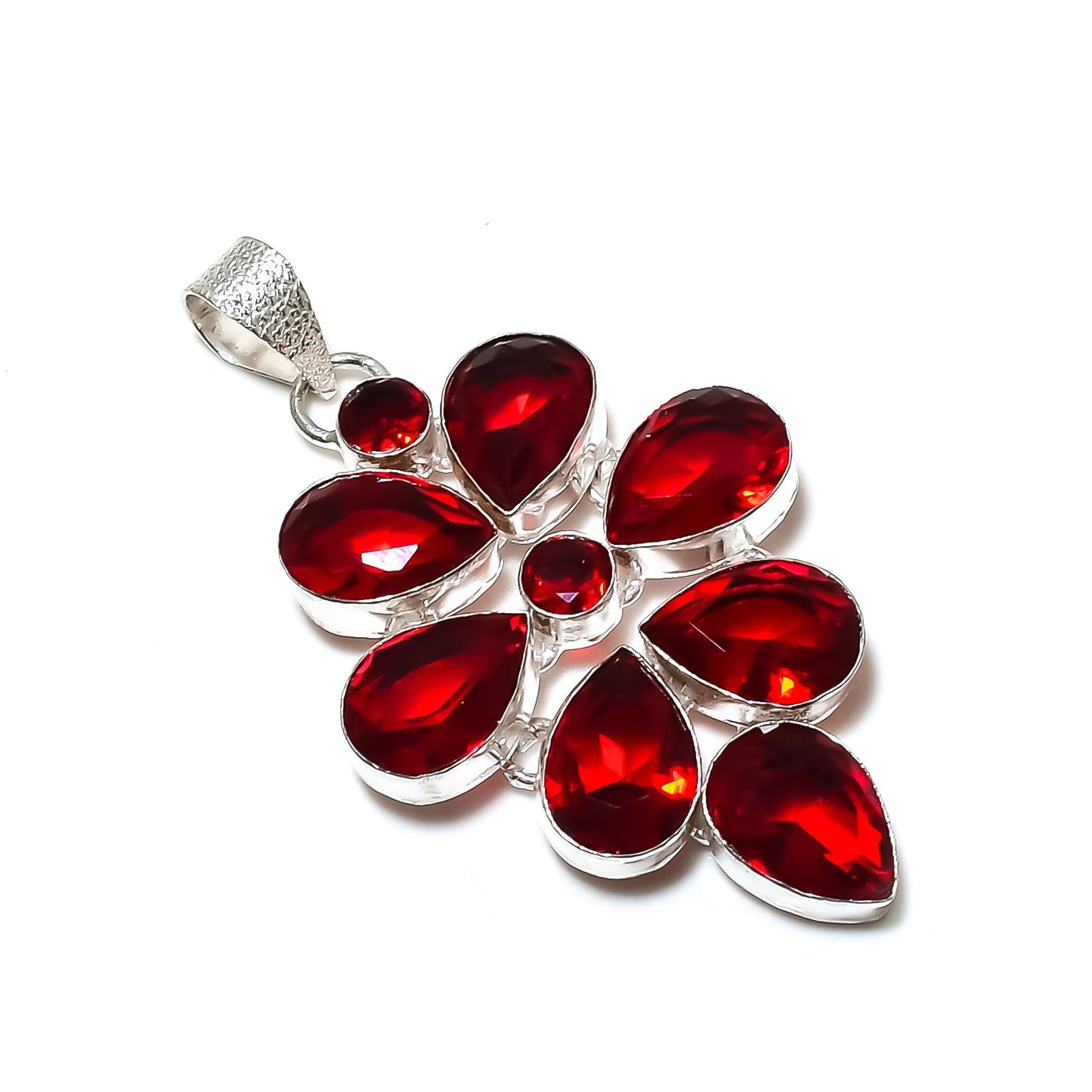 Red Garnet Gemstone Pendant
