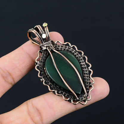 Green Jade Gemstone Pendant