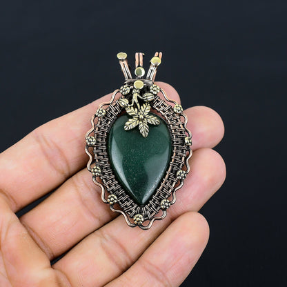 Green Jade Gemstone Pendant