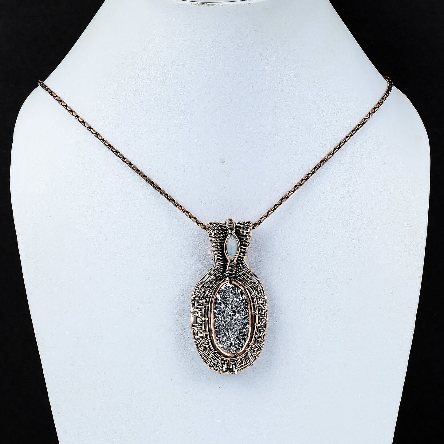 Black Shungite Gemstone Pendant