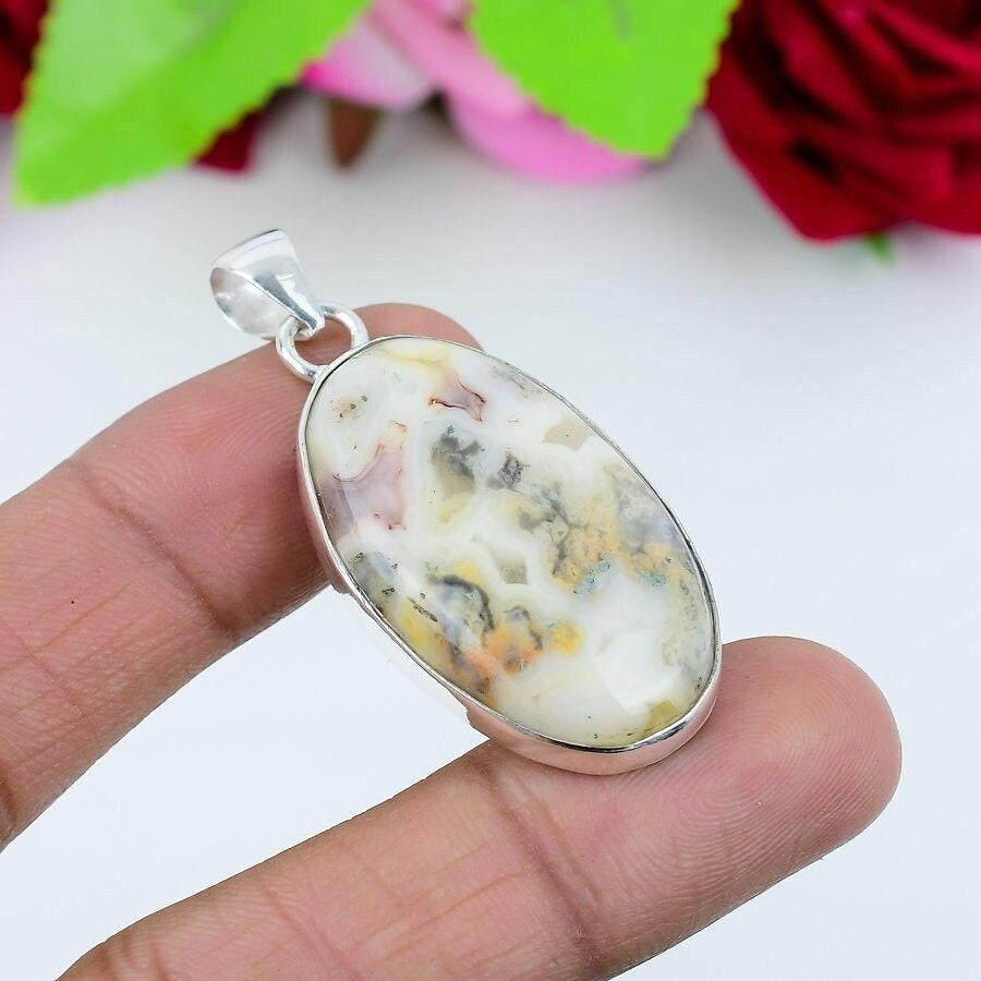 Orange Lake Superior Agate Pendant
