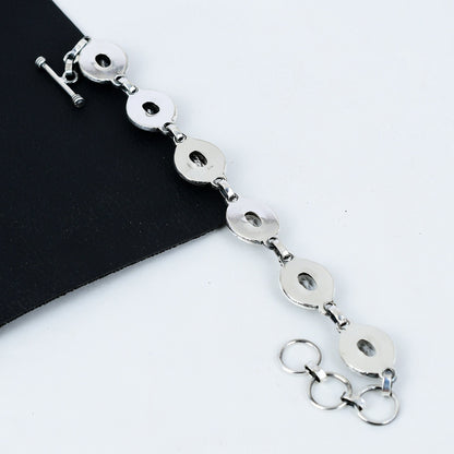 White Topaz Gemstone Bracelet