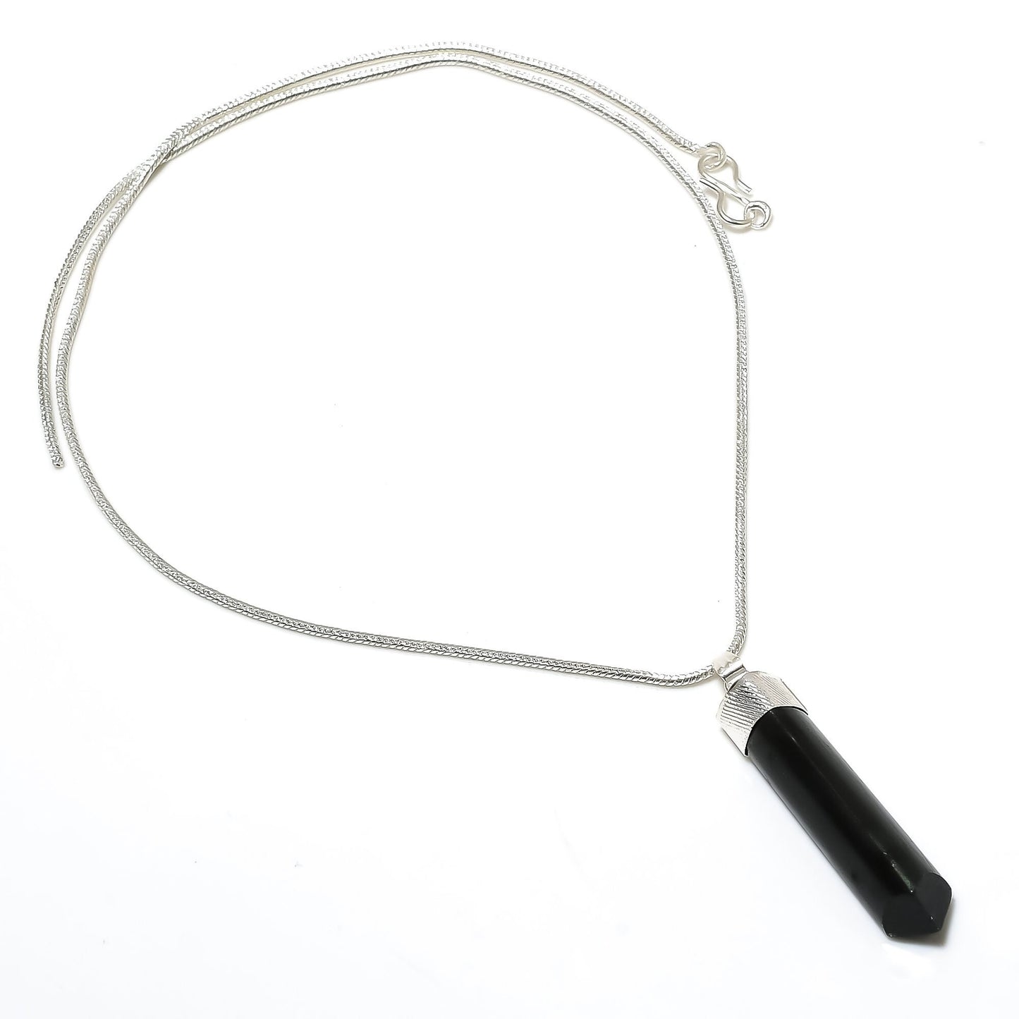Black Onyx Pencil Point Pendant