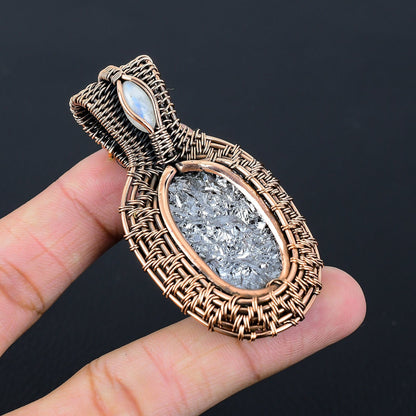 Black Shungite Gemstone Pendant