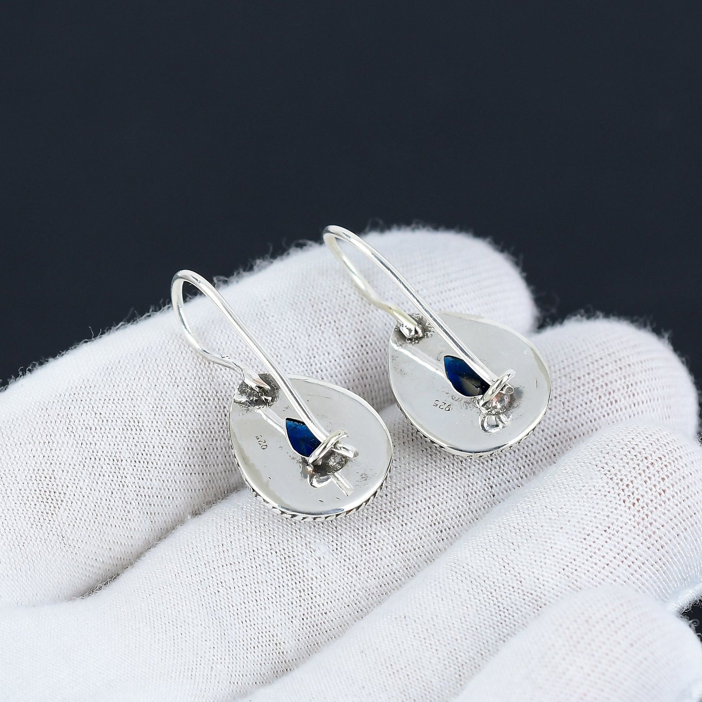London Blue Topaz Sterling Silver Earrings