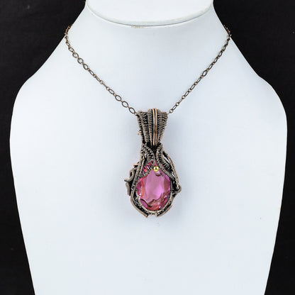 Pink Kunzite Gemstone Pendant