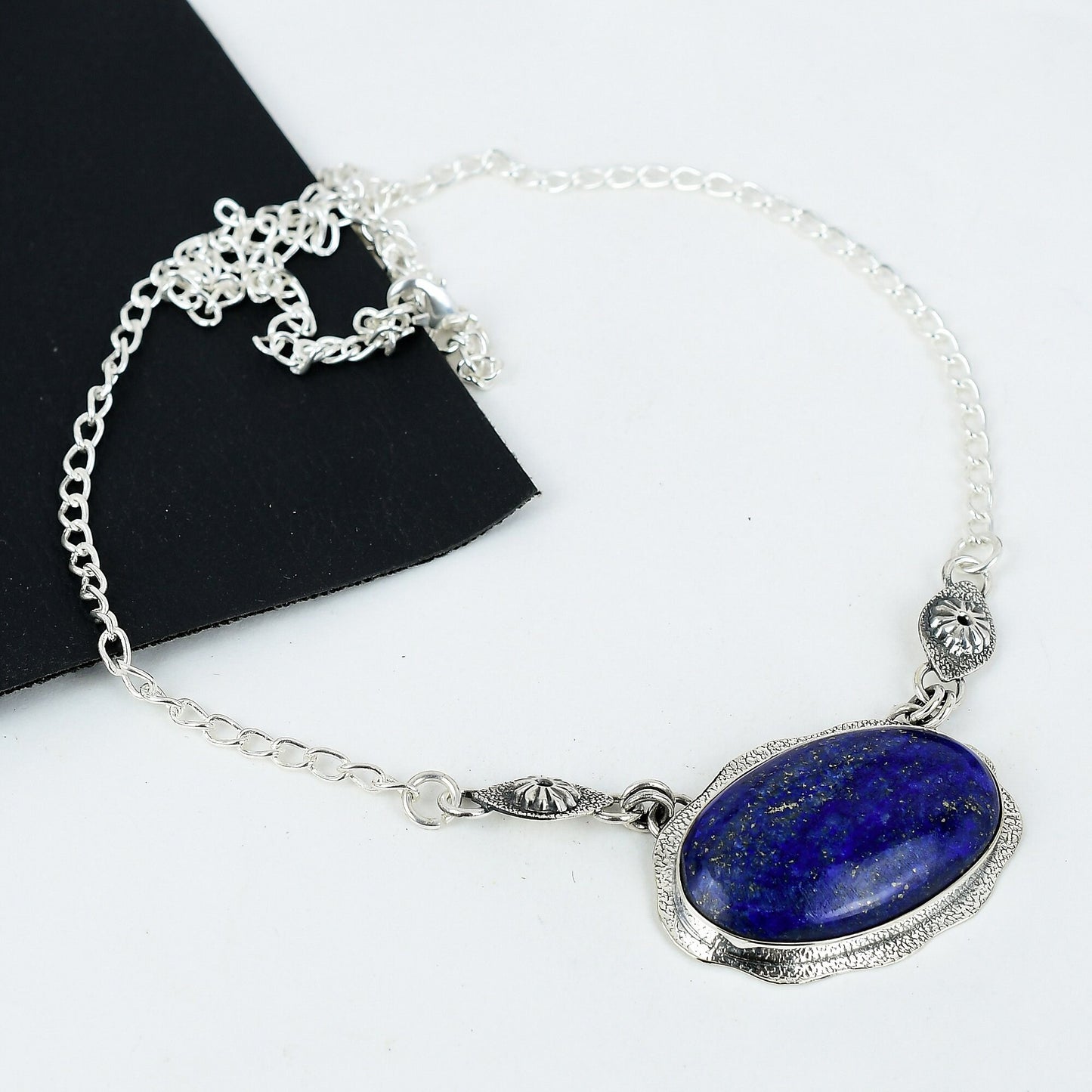 Blue Lapis Lazuli Gemstone Necklace