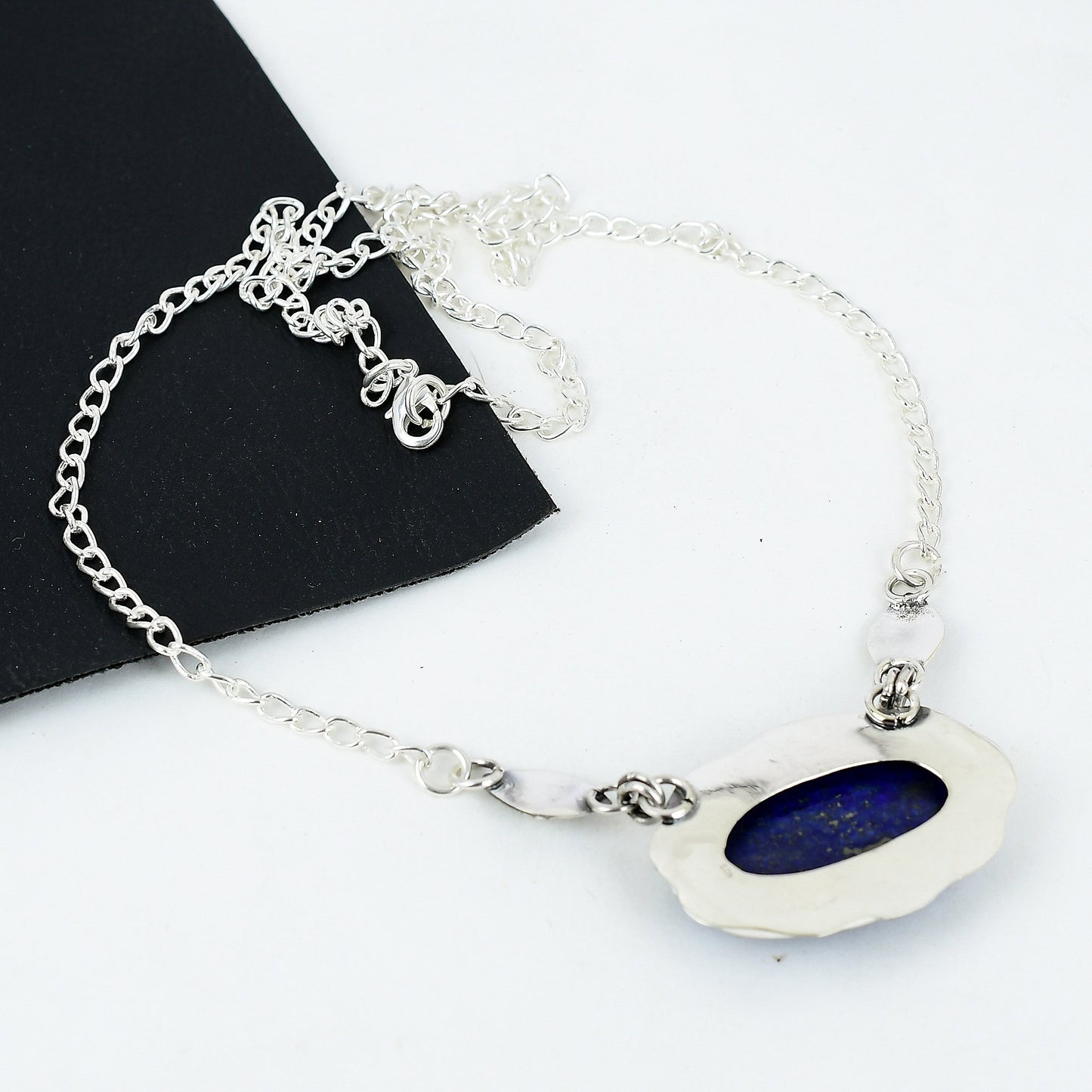 Blue Lapis Lazuli Gemstone Necklace