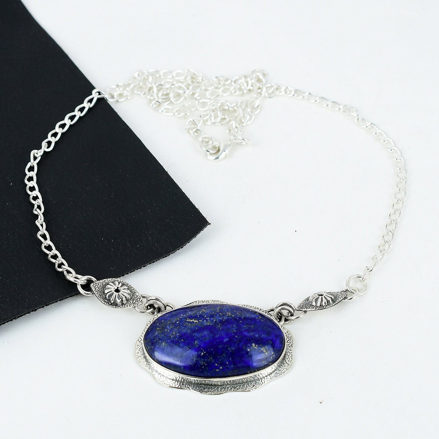 Blue Lapis Lazuli Gemstone Necklace