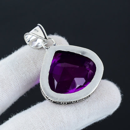 Pink Mystic Topaz Gemstone Pendant