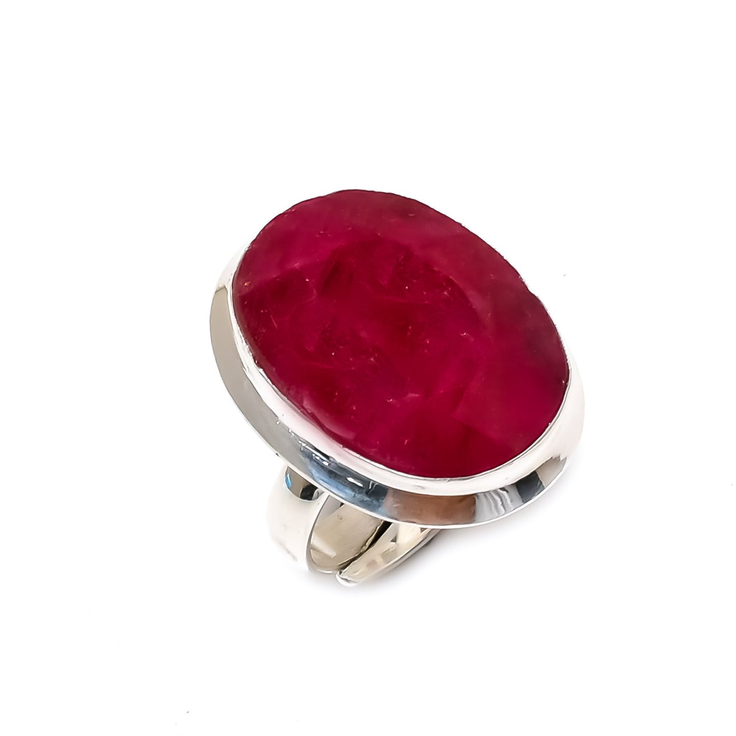 Red Ruby Gemstone Ring