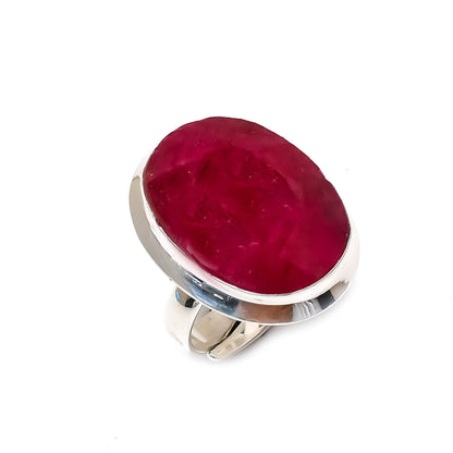 Red Ruby Gemstone Ring