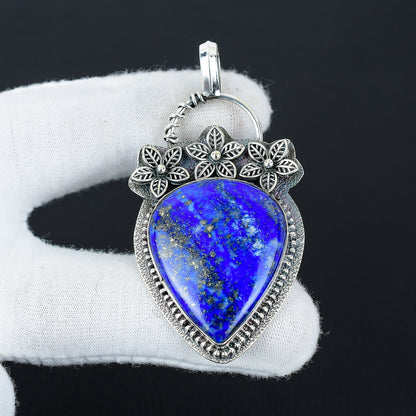 Blue Lapis Lazuli Gemstone Pendant