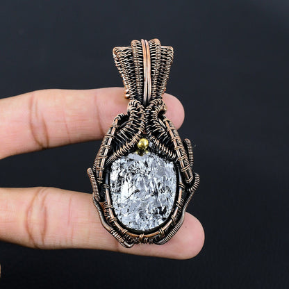 Black Shungite Gemstone Pendant