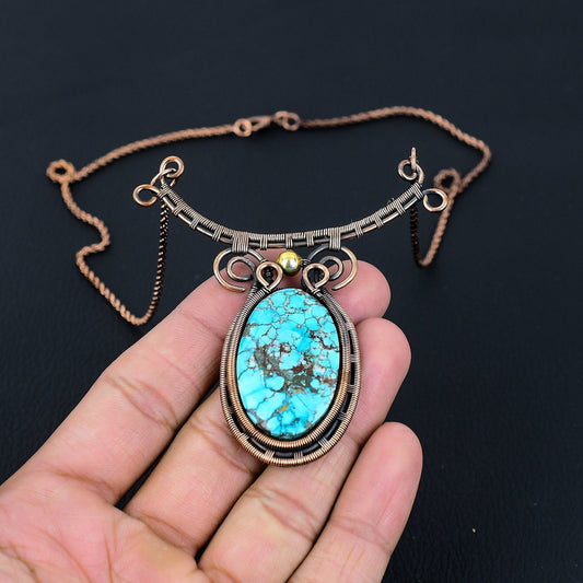 Turquoise Gemstone Pendant